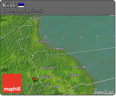 Satellite Map of Kiisli