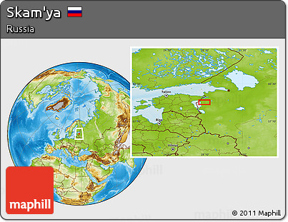 Physical Location Map of Skam'ya