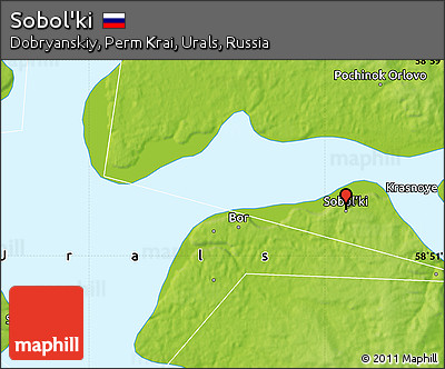 Physical Map of Sobol'ki