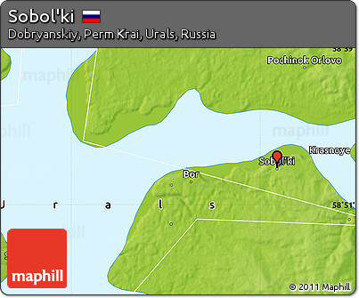 Physical Map of Sobol'ki