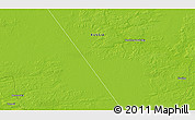 Physical 3D Map of the area around 58° 51' 53" N, 65° 31' 30" E