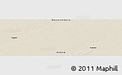 Shaded Relief Panoramic Map of the area around 58° 51' 53" N, 84° 13' 29" E