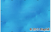 Physical Map of the area around 58° 15' 56" S, 101° 13' 29" E