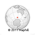 Outline Map of the Area around 58° 15' 56" S, 115° 40' 30" E, rectangular outline