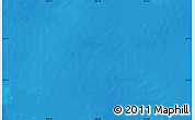 Shaded Relief Map of the area around 58° 15' 56" S, 120° 46' 30" E