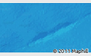 Physical 3D Map of the area around 58° 15' 56" S, 124° 10' 30" E