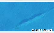 Shaded Relief 3D Map of the area around 58° 15' 56" S, 124° 10' 30" E
