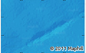 Shaded Relief Map of the area around 58° 15' 56" S, 124° 10' 30" E