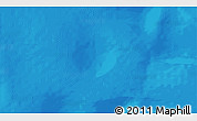Physical 3D Map of the area around 58° 15' 56" S, 128° 25' 30" E