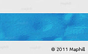 Shaded Relief Panoramic Map of the area around 58° 15' 56" S, 128° 25' 30" E