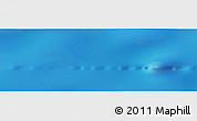 Shaded Relief Panoramic Map of the area around 58° 15' 56" S, 93° 34' 29" E