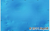 Shaded Relief Map of the area around 58° 15' 56" S, 95° 16' 30" E