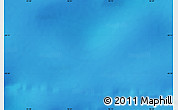 Shaded Relief Map of the area around 58° 15' 56" S, 96° 7' 30" E