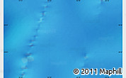 Physical Map of the area around 58° 37' 32" S, 142° 1' 30" E