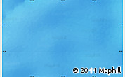 Shaded Relief Map of the area around 58° 37' 32" S, 153° 55' 30" E