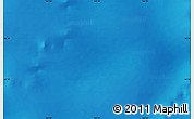 Physical Map of the area around 58° 37' 32" S, 165° 49' 29" E