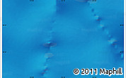 Shaded Relief Map of the area around 58° 37' 32" S, 174° 19' 29" E