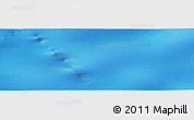 Shaded Relief Panoramic Map of the area around 58° 37' 32" S, 70° 28' 29" W