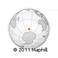 Where is the area around 58° 37' 32" S, 80° 49' 29" E located? Outline Map of the Area around 58° 37' 32" S, 80° 49' 29" E, rectangular outline
