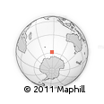 Where is the area around 58° 37' 32" S, 86° 46' 30" E located? Outline Map of the Area around 58° 37' 32" S, 86° 46' 30" E, rectangular outline