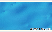 Physical 3D Map of the area around 58° 37' 32" S, 94° 25' 30" E