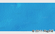 Physical 3D Map of the area around 58° 59' 1" S, 120° 46' 30" E