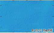 Shaded Relief Map of the area around 58° 59' 1" S, 124° 10' 30" E