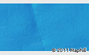 Physical 3D Map of the area around 58° 59' 1" S, 125° 52' 30" E