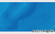 Physical 3D Map of the area around 58° 59' 1" S, 31° 31' 29" E