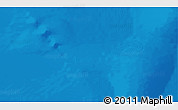 Physical 3D Map of the area around 58° 59' 1" S, 38° 19' 30" E