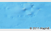 Physical 3D Map of the area around 58° 59' 1" S, 38° 10' 29" W