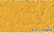 Political Map of the area around 59° 13' 17" N, 108° 1' 30" E