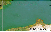 Satellite Map of the area around 59° 13' 17" N, 109° 34' 29" W