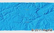 Political 3D Map of the area around 59° 13' 17" N, 120° 46' 30" E