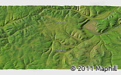 Satellite 3D Map of the area around 59° 13' 17" N, 120° 46' 30" E