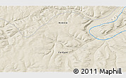 Shaded Relief 3D Map of the area around 59° 13' 17" N, 120° 46' 30" E
