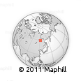 Outline Map of the Area around 59° 13' 17" N, 122° 28' 29" E, rectangular outline