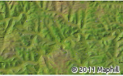 Satellite Map of the area around 59° 13' 17" N, 124° 10' 30" E