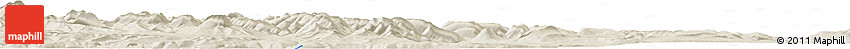 Shaded Relief Horizon Map of the Area around 59° 13' 17" N, 124° 52' 30" W Shaded Relief Horizon Map of the Area around 59° 13' 17" N, 124° 52' 30" W