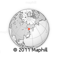 Outline Map of the Area around 59° 13' 17" N, 138° 37' 30" E, rectangular outline