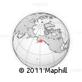 Outline Map of the Area around 59° 13' 17" N, 147° 49' 29" W, rectangular outline