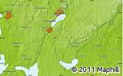 Physical Map of the area around 59° 13' 17" N, 14° 31' 30" E