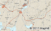 Shaded Relief Map of Frövi