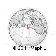 Outline Map of the Area around 59° 13' 17" N, 157° 10' 30" W, rectangular outline