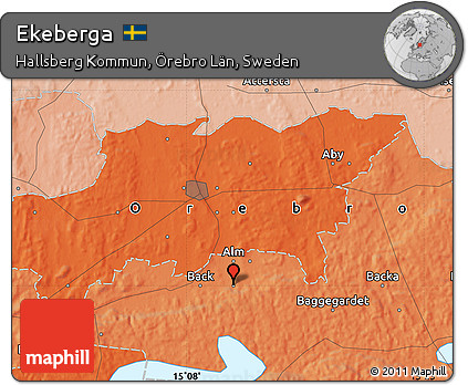 Political Map of Ekeberga