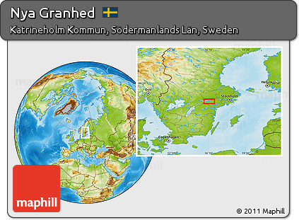 Physical Location Map of Nya Granhed