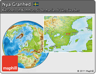 Physical Location Map of Nya Granhed