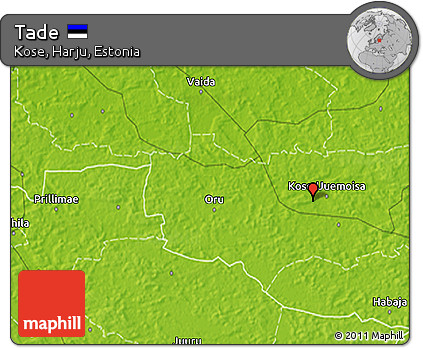 Physical 3D Map of Tade