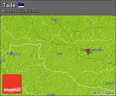 Physical 3D Map of Tade