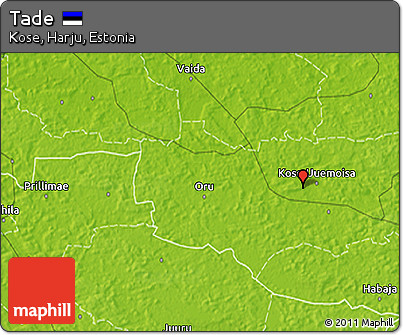 Physical 3D Map of Tade